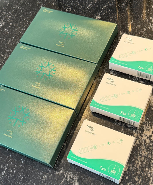 NOWMI exoFUSE Intensive Refill Kit - Embryo-Derived Conditioning Ampoules + Infusion Tips